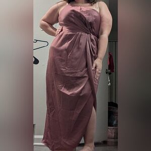 City Chic Mauve Women's Dress